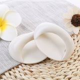 Round White Self-Stick Instant Cabinet Drawer Handle Helper Auxiliary Kitchen Cabinet Door Window Handle Sticker Convenient （2pcs）