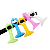 Door Stops for Floor Door Stopper Wall Protector Anti-Collision Silicone Door Stopper Silencer Crash Pad Rubber Stopper( 5pcs）