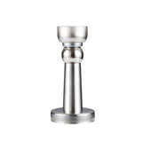 Door Stopper 2 Pack, Magnetic Door Stop Stainless Steel, with Double-Sided Adhesive Tape for Wall and Floor Mounting Hold