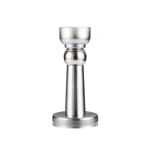 Door Stopper 2 Pack, Magnetic Door Stop Stainless Steel, with Double-Sided Adhesive Tape for Wall and Floor Mounting Hold