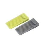 4pcs Door stoppers Rubber Door Stop Non-Slip Design Protects The Floor from Scratches and dents (pink, Gray, Yellow, Green) In Australia - Darrahopens