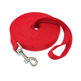 Nylon Training Dog Leash for Small Medium Large Dogs, Leash Dog/Puppy Lead for Obedience Recall Training, Camping (32.8ft, Red)