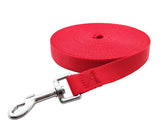 Nylon Training Dog Leash for Small Medium Large Dogs, Leash Dog/Puppy Lead for Obedience Recall Training, Camping (32.8ft, Red) In Australia - Darrahopens