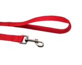 Nylon Training Dog Leash for Small Medium Large Dogs, Leash Dog/Puppy Lead for Obedience Recall Training, Camping (32.8ft, Red)
