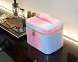 Makeup Bag Organizer Travel Toiletry Bag for Women, Water-resistant Cosmetic Bag for Girls, Travel Make Up Bag for Accessories