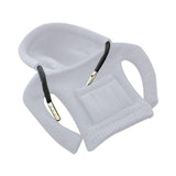 Hoodie Cover, Sweatshirt Hoodie Gear Shift Lever Knob Cover Car Interior Decoration for Most Vehicles (5pcs)