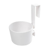 Hair Dryer Rack Over-The-Cabinet Hair Dryer Holder, Holster for Master, Guest, Kid's Bathroom, Vanity, White and grey（2pcs） In Australia - Darrahopens