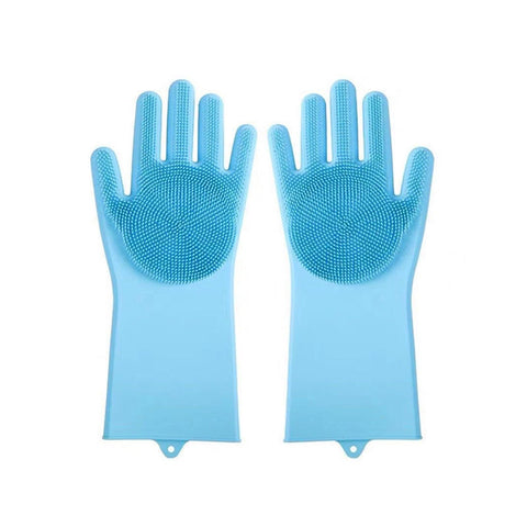 Reusable silicone dishwashing Household Cleaning Dishwashing gloves Bathroom,Pet Bathing, Cars, Fruit and More In Australia - Darrahopens