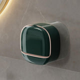 Waterproof Soap Dish with Drainage Box, Soap Holder with Drainage, Wall Mounted Soap Dish, Self-Adhesive Soap Holder, （3pcs）