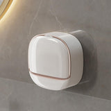 Waterproof Soap Dish with Drainage Box, Soap Holder with Drainage, Wall Mounted Soap Dish, Self-Adhesive Soap Holder, （3pcs）