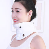 Cervical Neck Traction Device,Neck Collar & Brace,Shoulder Pain Relief, Adjustable Breathable Soft Cervical Support for Vertebrae