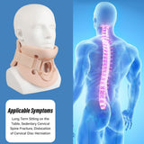 Brace by Cervical Collar, Soft Foam Neck Brace, Protects Neutral Alignment, Prevention of Lateral Sway