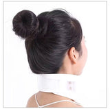 Cervical Neck Brace Collar with Chin Support for Stiff Relief Cervical Collar Correct Neck Support Pain Bone Care Health(Size s)