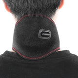 Electric Heating Neck Belt, Heated Neck Wrap, Pain Relief Timing Hot Compress Cervical Vertebra Wrap （black） In Australia - Darrahopens