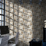 Brown Brick Wallpaper Peel and Stick Wallpaper Self-Adhesive Stone Wallpaper Brick Contact Paper Fireplace Kitchen Backsplash In Australia - Darrahopens