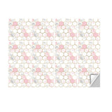 12 Pcs Peel and Stick Kitchen Backsplash Tiles Stickers, Self Adhesive Marble Floor Tiles, Wall Stickers for Bathroom Floor Home In Australia - Darrahopens