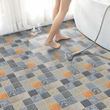 Wear-Resistant Bathroom Floor Wallpaper, Anti Slip Peel and Stick Vinyl Flooring Roll Self-Adhesive Decorative Contact Paper