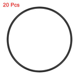Nitrile Rubber O-Rings 42*3.5, Metric Sealing Gasket for Automotive Machine Plumbing, Pack of 20 （black）