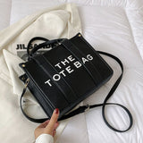 The Tote Bag for Women, Leather Tote Bag with Zipper Mini Personalized Top Handle Crossbody Handbags （black）