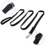 Black Durable Nylon Dog Training Leash,Dog/Puppy Obedience Recall Training Agility  Training Leash, Play, Safety （Black)
