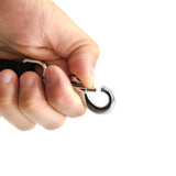 Black Durable Nylon Dog Training Leash,Dog/Puppy Obedience Recall Training Agility  Training Leash, Play, Safety （Black)