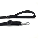 Black Durable Nylon Dog Training Leash,Dog/Puppy Obedience Recall Training Agility  Training Leash, Play, Safety （Black)