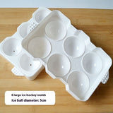Silicone Ice Ball Mold
Large Ice Cube Tray,Leak-free Round Ice Cube Mold, Easy Fill & Release Ice Ball Maker for Cocktails