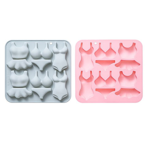 2Pcs Silicone Mold Cake Fondant Gummy Fat Bomb Jelly Mould Ice Cube Tray Resin Clay Crayon Melt Mini Soap Mold In Australia - Darrahopens