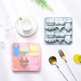2Pcs Silicone Mold Cake Fondant Gummy Fat Bomb Jelly Mould Ice Cube Tray Resin Clay Crayon Melt Mini Soap Mold In Australia - Darrahopens