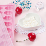 Easy-Release Silicone & Flexible 24-Ice Cube Trays With Spill-Resistant Removable Lid, For Cocktail, Freezer, Stackable Ice Trays