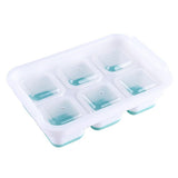 Large Ice Cube Tray with Lid,Big Ice Cube Trays, Stackable Square Ice Cube Tray, Easy Release & BPA Free, Silicone Ice Cube Maker