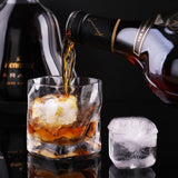 Large Ice Cube Tray with Lid,Big Ice Cube Trays, Stackable Square Ice Cube Tray, Easy Release & BPA Free, Silicone Ice Cube Maker