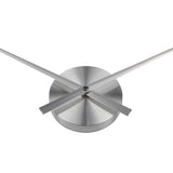 3D Clock Hands, DIY Large Clock Hands Needles Wall Clocks 3D Home Art Decor Quartz Clock Mechanism Accessories (Silver)