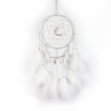 Nice Dream Grey Dream Catchers, Room Nursery Decor for Girls Boys, Handmade Feather Wall Decor Home Ornaments Craft （4pcs） In Australia - Darrahopens