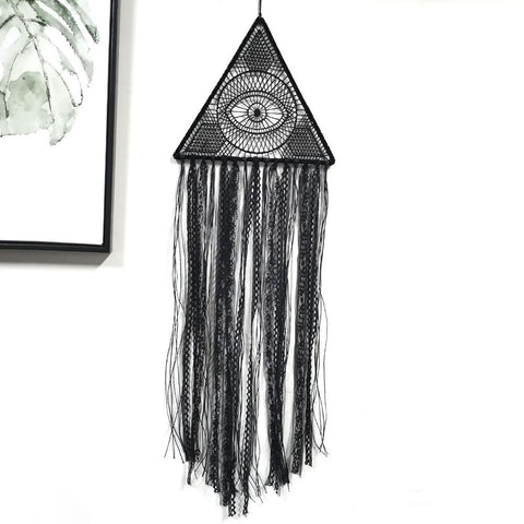 Black Dream Catchers for Kids Bedroom Handmade Lace Boho Wall Art Hanging Ornament Gift Living Room Dorm Decoration（2pcs） In Australia - Darrahopens