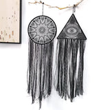 Black Dream Catchers for Kids Bedroom Handmade Lace Boho Wall Art Hanging Ornament Gift Living Room Dorm Decoration（2pcs） In Australia - Darrahopens