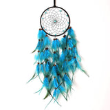 LED Lights Handmade Feather Dreamcatcher Wall Hanging Ornament Home Decor for Kids Children Girls Adults Bedroom Birthday Gift