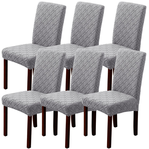 Stylish Dining Room Chairs with Solid Wood Legs, Set of 6 (Gray)
Classic Upholstered Accent Dining Chair