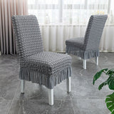 3 Packs Latest Dining Chair Slipcover Chair Furniture Protector Stretch Chair Covers for Dining Room, Restaurant, Kitchen, Party