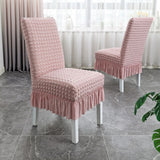 3 Packs Latest Dining Chair Slipcover Chair Furniture Protector Stretch Chair Covers for Dining Room, Restaurant, Kitchen, Party