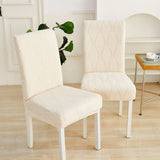 Chair Covers for Dining Room Set of 2, Stretch Chair Slipcover Removable Washable Chair Protector for Home/Restaurant/Banquet In Australia - Darrahopens