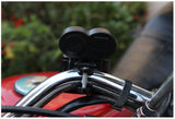 Motorcycle Phone,Handlebar Power Cigarette Lighter Socket Single USB Blue LED Waterproof for Electronic Devices