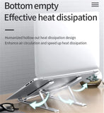 Portable Laptop Stand Holder Aluminum Tablet Stand Foldable Laptop Bracket Computer Tablet Stand PC Holder Support Notebook In Australia - Darrahopens