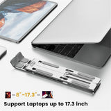 Portable Laptop Stand Holder Aluminum Tablet Stand Foldable Laptop Bracket Computer Tablet Stand PC Holder Support Notebook