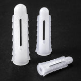 Wall Anchor Plastic Nylon Tubing New Barbed Structure Increases Joining Power - for Brick Concrete and Cement Wall Fastening