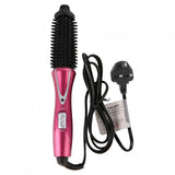Hot Air Curling Brush, Electric Folding Hair Curler Comb Brush Portable Electric Curling Brush Hair Dressing Beauty Tool In Australia - Darrahopens