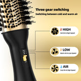Hair Dryer Brush Blow Dryer Brush, Hot Air Brush with Oval Barrel, Salon-Grade Hair Dryer Brush Blow Dryer for All Hair Types In Australia - Darrahopens