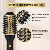 Hair Dryer Brush Blow Dryer Brush, Hot Air Brush with Oval Barrel, Salon-Grade Hair Dryer Brush Blow Dryer for All Hair Types