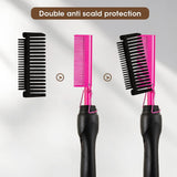 Pink Hot Comb Electric Hot Comb Heating Pressing Combs Hair Straightening Hot Comb Hair Straightener Heat Pressing Combs In Australia - Darrahopens