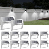 12pc Solar Lights for Outside, Solar Deck Lights Outdoor, Waterproof Fence Solar Lights for Fence, Patio, Garden, Pathway In Australia - Darrahopens